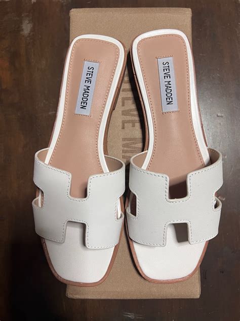 hermes oran dupe sandals|steve madden kimmie sandals knockoff.